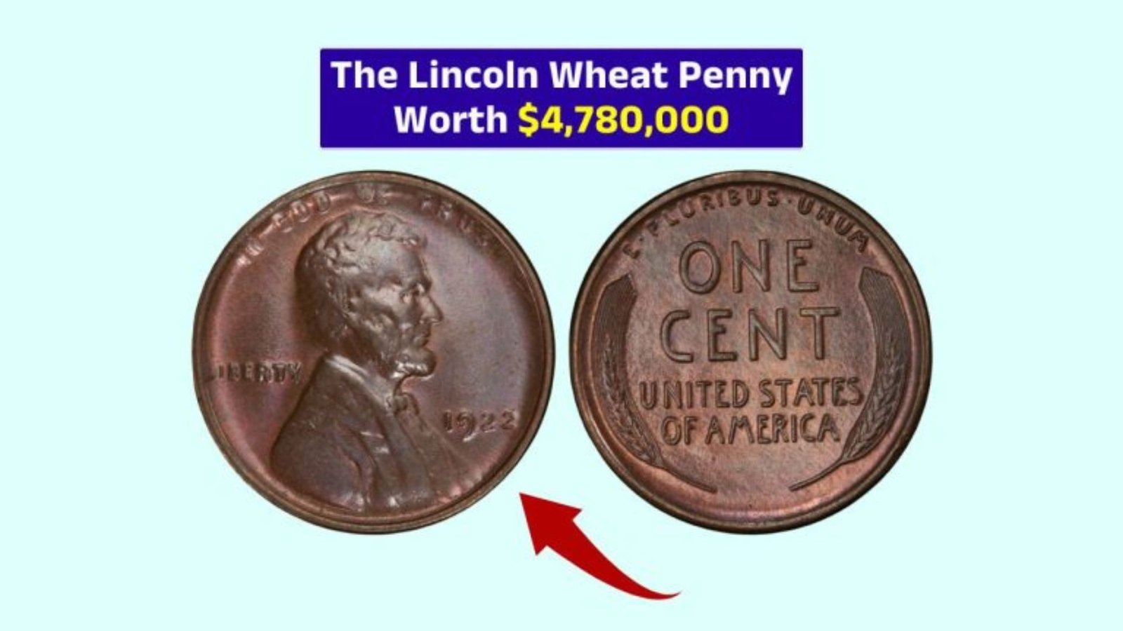 The Lincoln Wheat Penny Worth $4,780,000