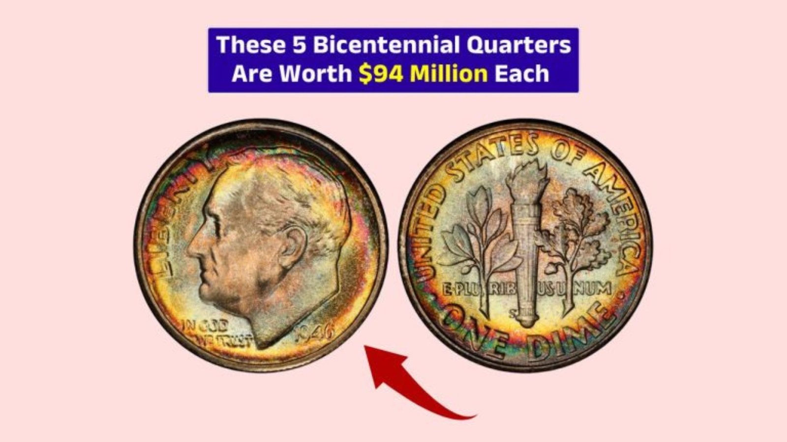 These 5 Bicentennial Quarters Are Worth $94 Million Each