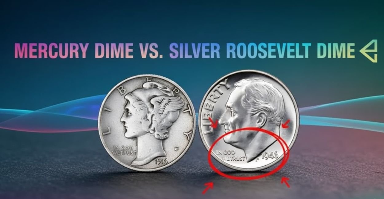 Mercury vs Roosevelt Dimes
